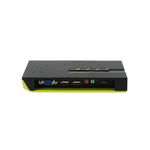 LevelOne KVM-0421 4-Port USB KVM Switch with Audio