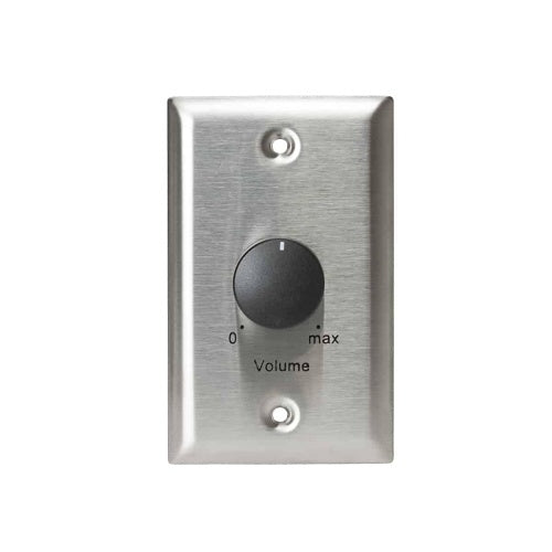 Lowell 10015LVC 1-Gang Standard Precision Volume Control, 100W, Stainless Steel
