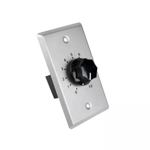 Lowell 10LVC 1-Gang Standard Economy Volume Control, 10W, Stainless Steel