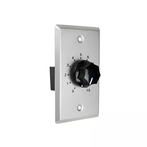 Lowell 10LVC 1-Gang Standard Economy Volume Control, 10W, Stainless Steel