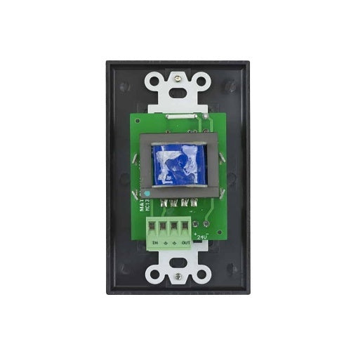 Lowell 25LVC-DB 25W Mono Autoformer Attenuator Volume Control with Rotary Dial, 1-Gang, Black