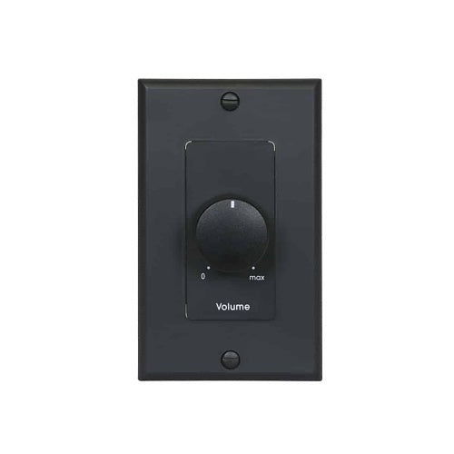 Lowell 50LVC-DB 50W Mono Autoformer Attenuator Volume Control with Rotary Dial, 1-Gang, Black