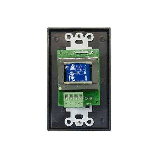 Lowell 50LVC-DB 50W Mono Autoformer Attenuator Volume Control with Rotary Dial, 1-Gang, Black