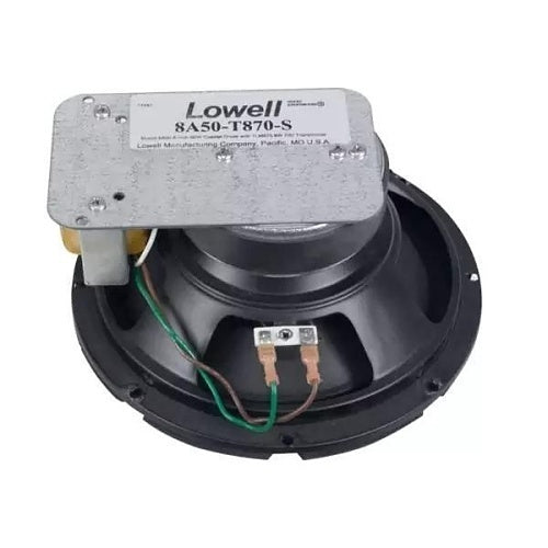 Lowell 8A50-T870-S Coaxial Driver with Transformer, Shallow-Mount