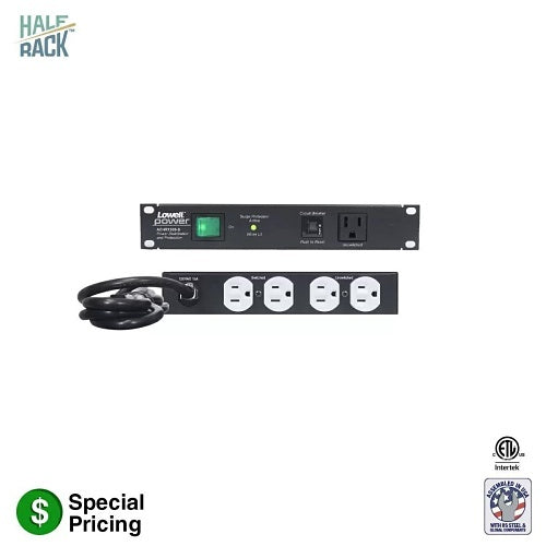 Lowell ACHR-1505-S Power Panel for Left Hand Front Right