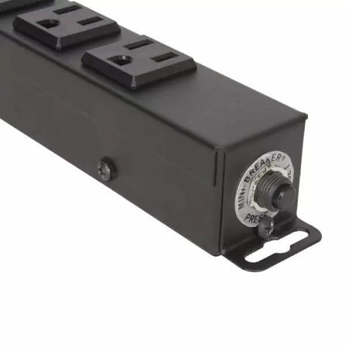 Lowell ACS-1506-WW 12\\" Power Strip, 6 (15A) Outlets, Wall Wart Spacing