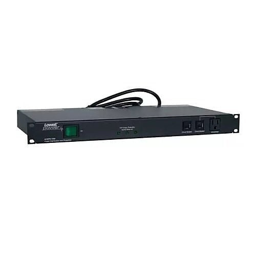 Lowell ACSPR1509 AC Power with Advanced Surge Protection, (9) NEMA 5-15R Outlets, 15A, 120VAC, 1800W