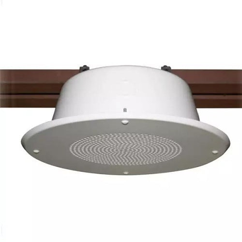 Lowell BC81072 Dual Cone Speaker with 25/70V Xfmr, Grille, Enclosure, Beam Clamp, 8\'