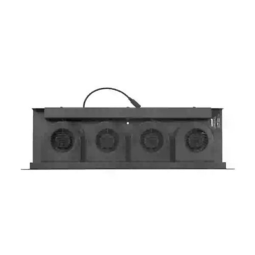 Lowell BDC4-1 Rack Panel with Blower Fans, Standard Cord