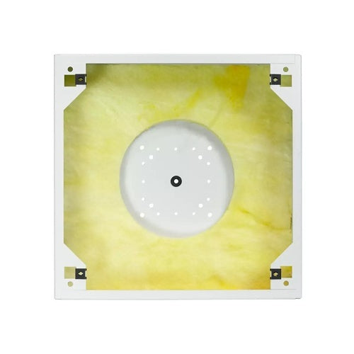 Lowell CB84-SGA Surface-Mount Steel Enclosure for 8" Speaker, 11.5" x 11.5" x 4", White
