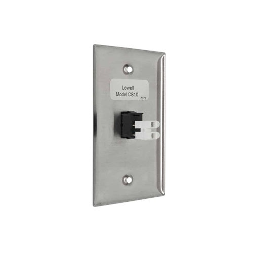 Lowell CS10 1-Gang Call Switch Standard Wall Plate