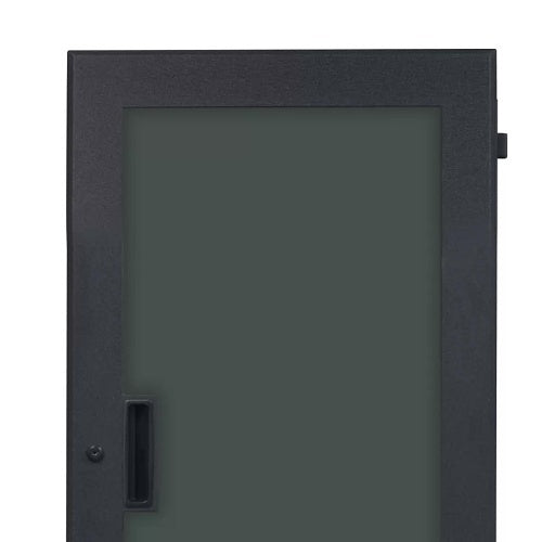 Lowell LFD-44P Smoked Plexiglass Front Door for 22\\"/23\\"W Rack, 44U RS