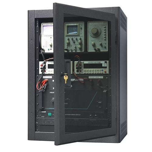 Lowell LFD-44P Smoked Plexiglass Front Door for 22\\"/23\\"W Rack, 44U RS