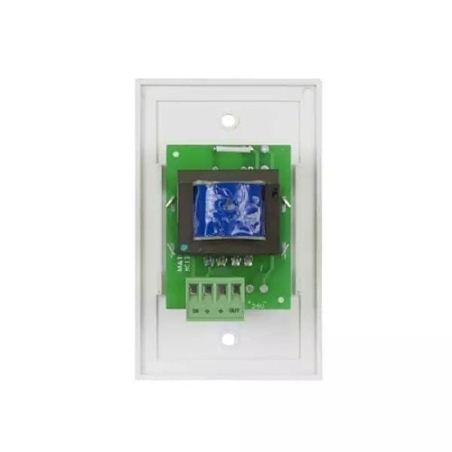 Lowell 25LVC-SW 25W Mono Volume Control with 1-Gang Standard Wall Plate, White