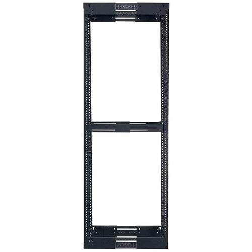 Lowell LVR44-2128 Rack Cabinet and Frame, Rack Variable Depth, 44U, Expands from 21\\"-28\\"