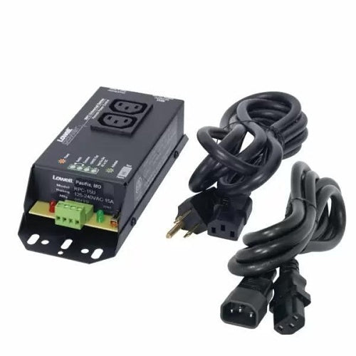 Lowell RPC-15U Remote Power Control with (2) IEC C13 Outlets