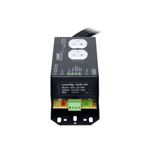Lowell RPC-20-HW Remote Power Control 20A 1 Duplex