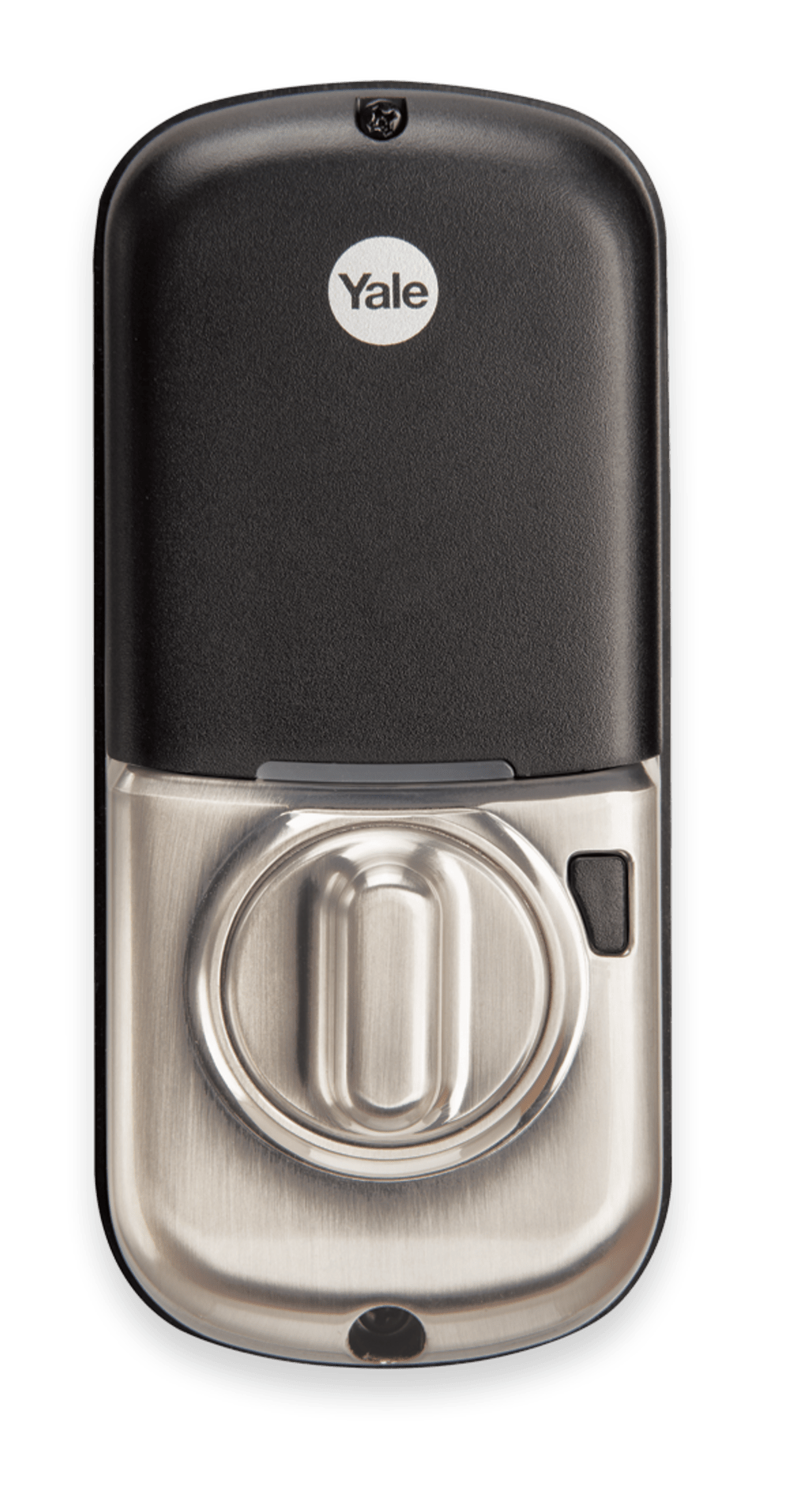 Non-US Yale® Push Button Zigbee Deadbolt (Satin Nickel)
