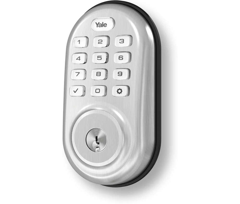 Yale® Assure Lock™ Push Button Deadbolt (Satin Nickel)