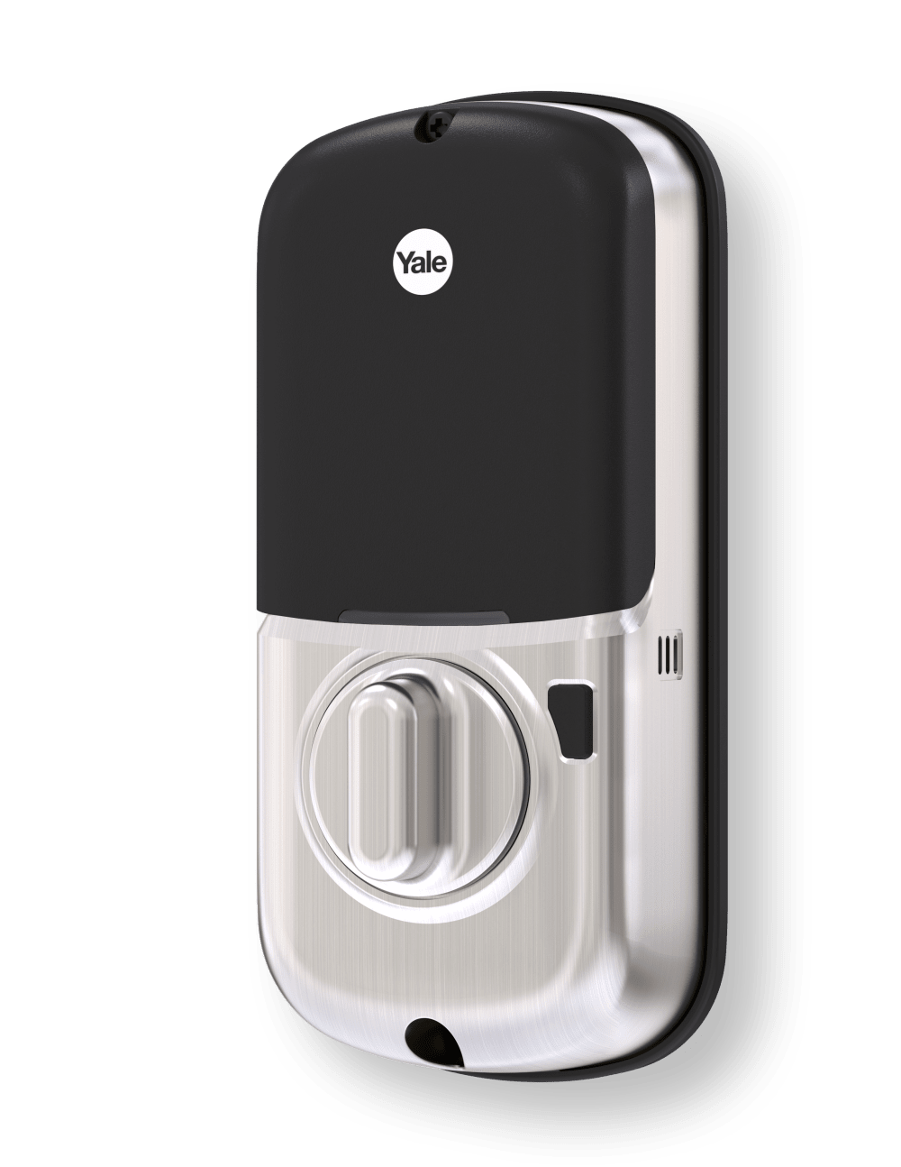 Non-US Yale® Push Button Zigbee Deadbolt (Satin Nickel)