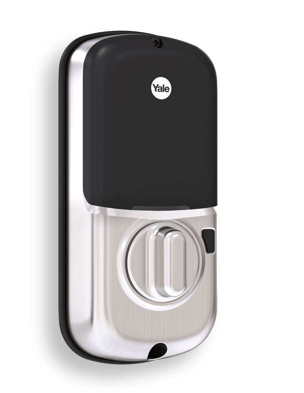 Non-US Yale® Push Button Zigbee Deadbolt (Satin Nickel)