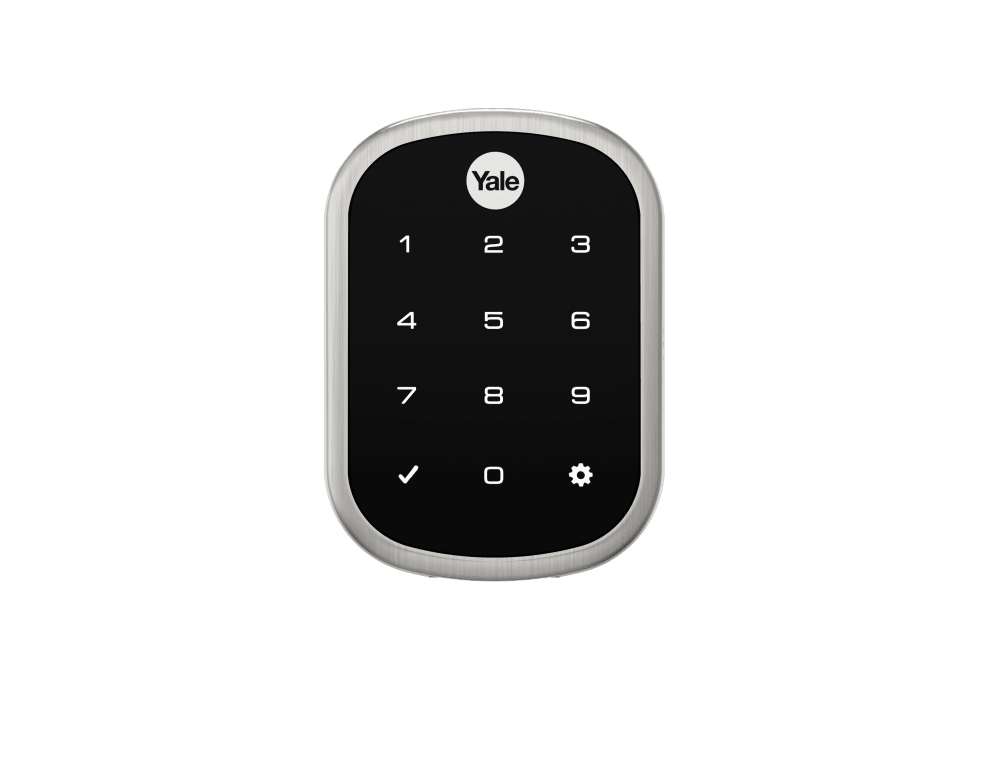 Non-US Yale® Assure Lock™ SL Key Free Touchscreen Deadbolt (Satin Nickel)