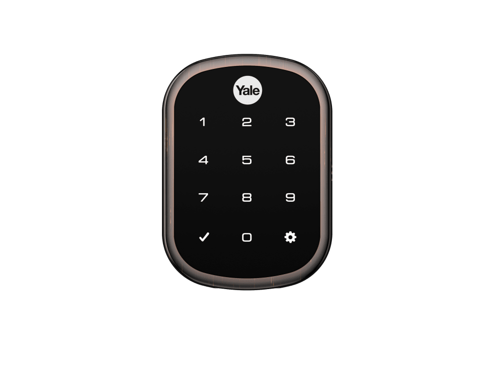 Non-US Yale® Assure Lock™ SL Key Free Touchscreen Deadbolt (Oil Rubbed Bronze)