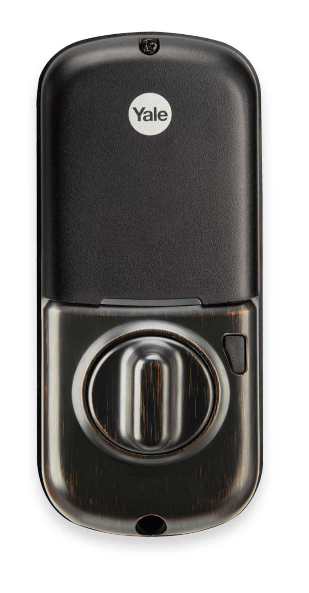 Non-US Yale® Push Button Zigbee Deadbolt (Oil Rubbed Bronze)