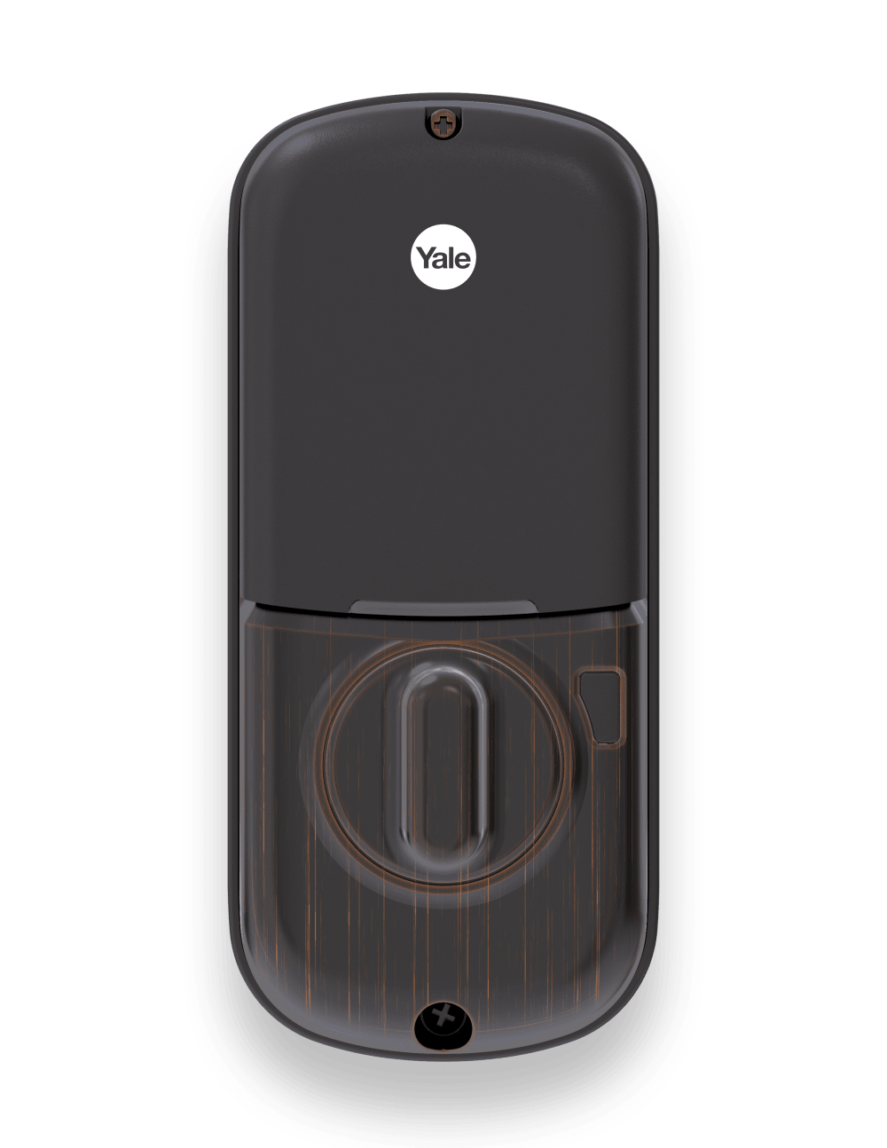 Non-US Yale® Push Button Zigbee Deadbolt (Oil Rubbed Bronze)