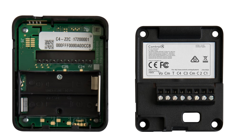 Control4® ZigBee Contact Sensor (Battery Powered)