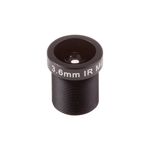 AXIS 02007-001 Fixed Lens M12 3.6mm F1.8 IR with 85.7 Degree HFoV, 10-Piece