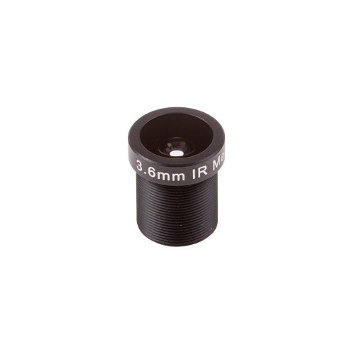 AXIS 02007-001 Fixed Lens M12 3.6mm F1.8 IR with 85.7 Degree HFoV, 10-Piece
