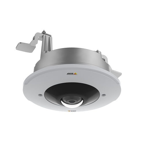 AXIS M3077-PLVE 6MP Outdoor Vandal Resistant 360° Panoramic Fixed Dome IR WDR IP Camera, 1.56mm Lens, White