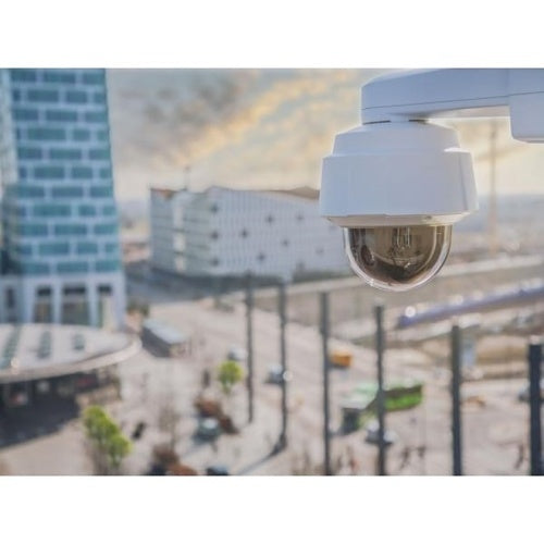 AXIS Q6078-E Outdoor UHD 4K PTZ IP Camera, 20x Optical Zoom, White