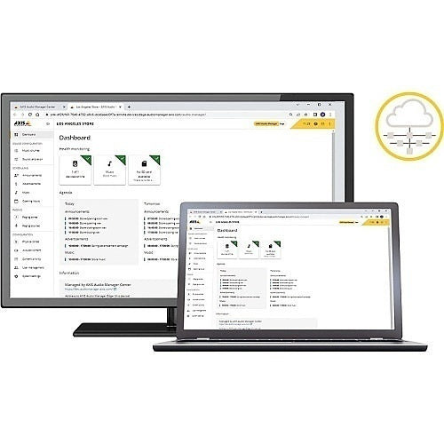 AXIS 02246-001 Audio Manager Center, Multisite Audio Management Software