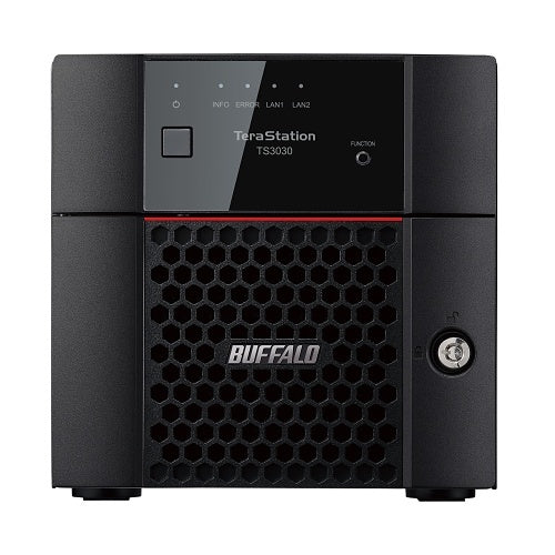 Buffalo TS3230DN TeraStation 3030 Series Network Storage Solution, Desktop, 2 Bay, 16TB HDD
