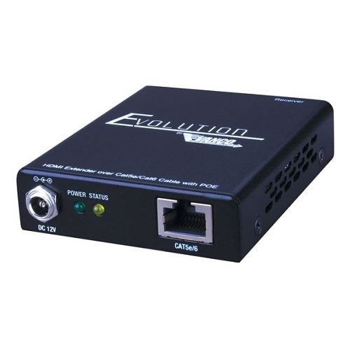 Evolution EVEX2006 Ultra Slim HMDI Over Single CAT5e/CAT6 Cable Extender with PoE