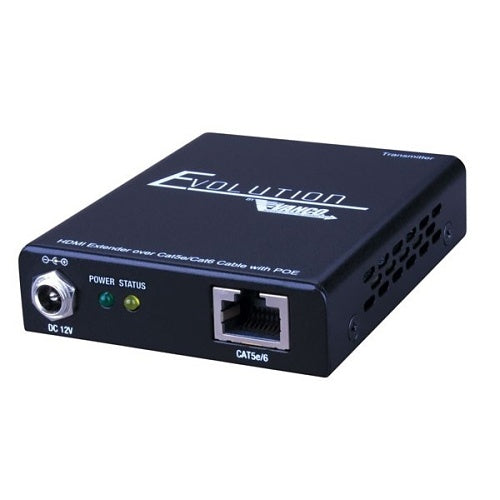 Evolution EVEX2006 Ultra Slim HMDI Over Single CAT5e/CAT6 Cable Extender with PoE