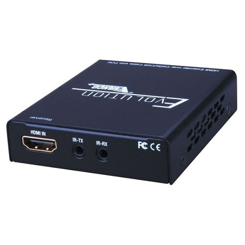Evolution EVEX2006 Ultra Slim HMDI Over Single CAT5e/CAT6 Cable Extender with PoE