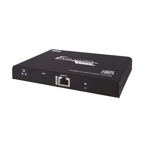 Evolution EVEXKVM3 HDMI Extender Over Single CAT6 with Digital Audio Breakout, HDMI Loop-Out, KVM and PoE