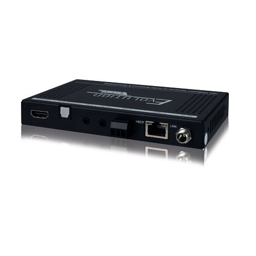 Evolution EVRXDSC 4K HDR HDBaseT Receiver with PoC, Downscaling, ARC, IR and RS-232