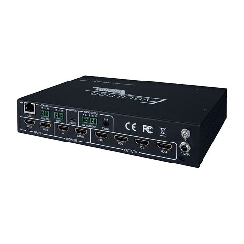 Evolution EVSP24VW Evolution Expandable 4k 2x4 HDMI Video Wall Processor