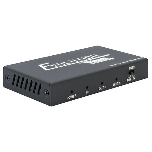 Evolution EVSP4K12 Premium 4K HMDI 1x2 Splitter (Replaces 280702)