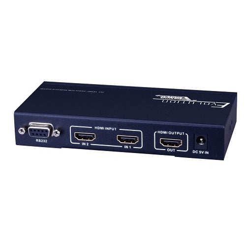 Evolution EVSW21MV Evolution 2X1 HDMI Switch with Multiview and PIP