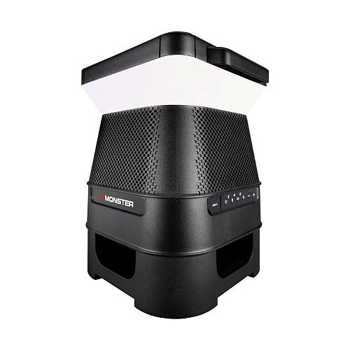 Vanco MNSOLX-BLK Solar X Outdoor LED Wireless Solar Powered Speaker