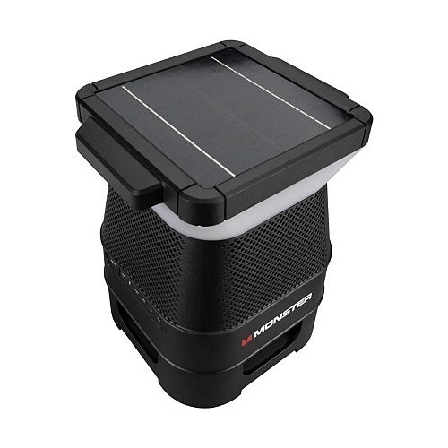 Vanco MNSOLX-BLK Solar X Outdoor LED Wireless Solar Powered Speaker