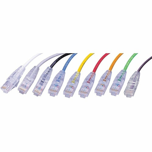 Evolution SCAT6-5PU Super Slim CAT6 UTP, 550 MHz Network Patch Cable, Purple