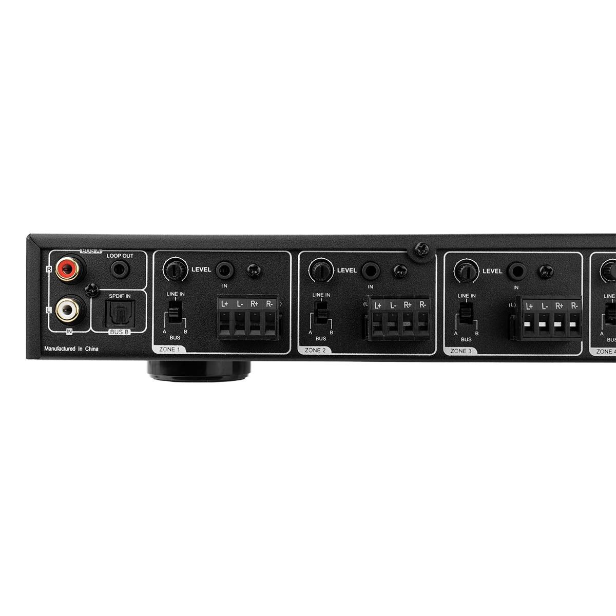 12-Channel Amplifier with 50w per channel in a 1U Design.