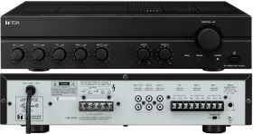 60W Mixer amp. (5 input Mic.-Line-PBX) phantom power
