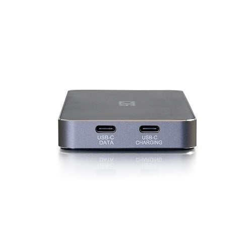 C2G CG54439 USB-C 7-in-1 Dual Display MST Docking Station with HDMI, DisplayPort, VGA and Power Delivery up to 100W, 4K 30 Hz